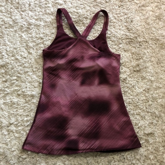 Athleta Alpine Optimism Maroon Tank Top - Picture 5 of 8